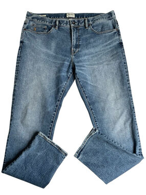 Todd Snyder Slim Fit Jeans Men’s 35x32 Blue Tapered Stretch